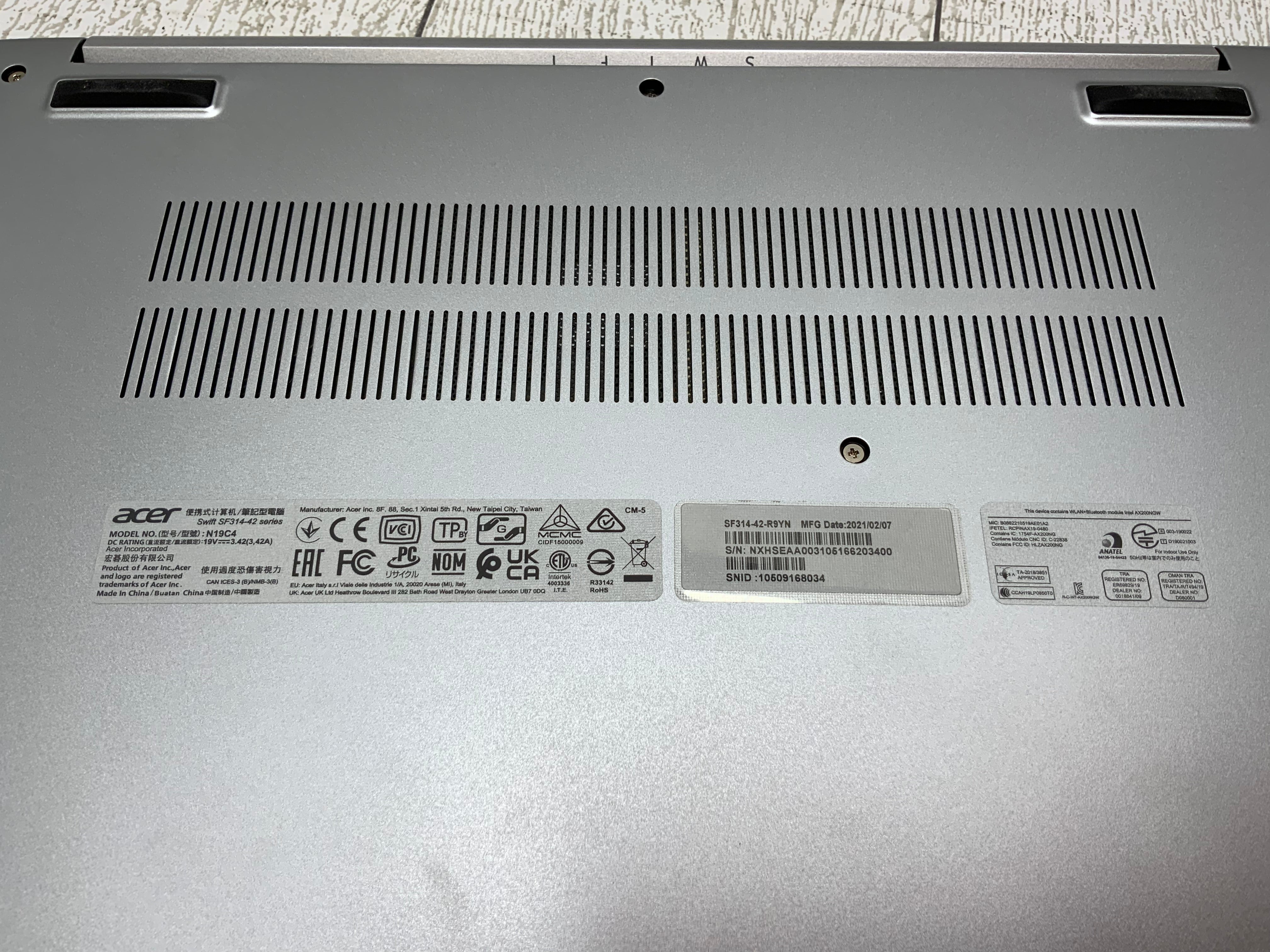Acer Swift 3, SF314-42-R9YN, 14", Ryzen 7 4700U (8028774072558)